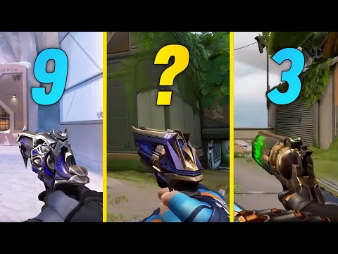 TOP 10 SHERIFF SKINS IN VALORANT 2024