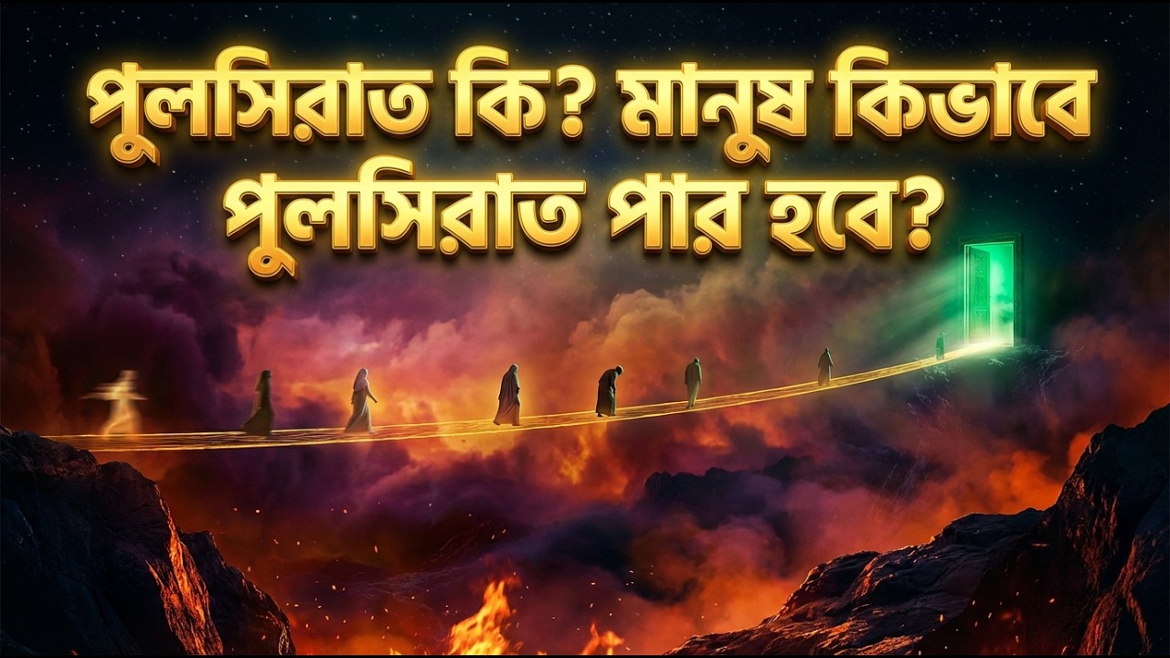পুলসিরাত কি? মানুষ কিভাবে পুলসিরাত পার হবে?