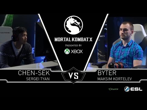 Chen-sek vs. Byter   - MKX Pro League - CIS Regional Finals - LB Ro4b