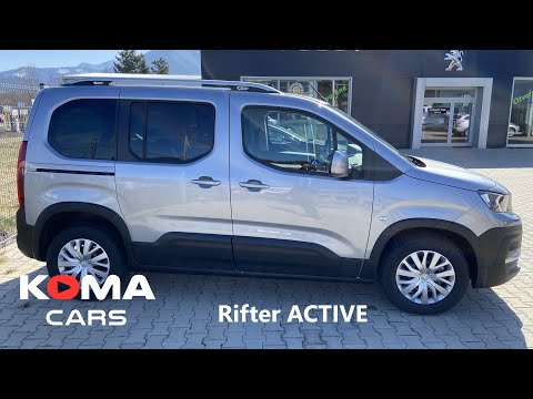 Peugeot Rifter Active - detail walkaround / trunk / infotainment / dimensions / interior / exterior