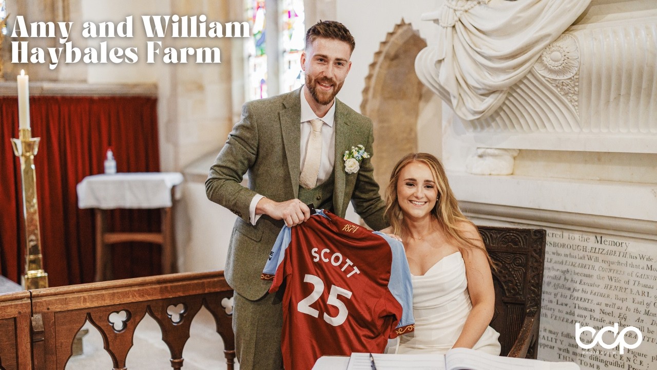 Haybales Farm wedding photography and film