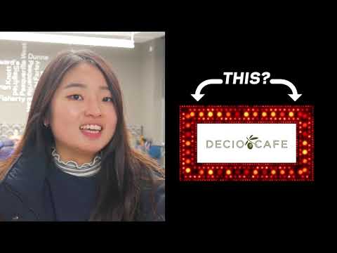 How do you say this?—Decio Cafe // NDH Edition