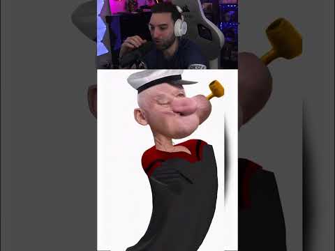 POPEYE REALISTA #shorts #reaccion #snoopy