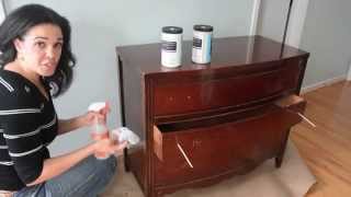 How to Paint a Dresser Using Beyond Paint - Furniture Makeovers: Thrift Diving