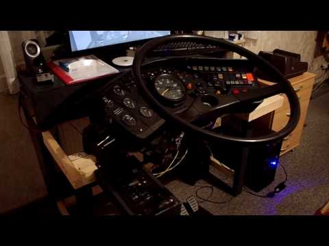 Omsi Fahrerarbeitsplatz: Erste Testfahrt mit dem MAN NL 202