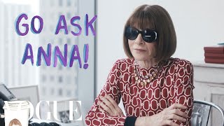 Anna Wintour Answers Questions From Total Stranger