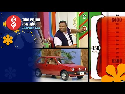 Excited Contestant Wants to Win a Brand New Car Playing RANGE GAME! - The Price Is Right 1984