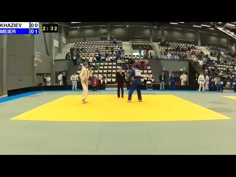 Finnish Judo Open 2018: B18-73: KHAZIEV - MEIER