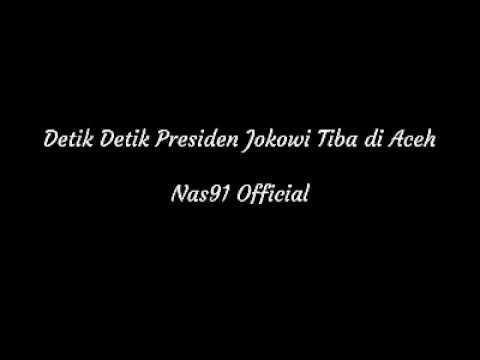 Detik detik Presiden Jokowi Tiba di Bireuen Lapangan Cot Gapu