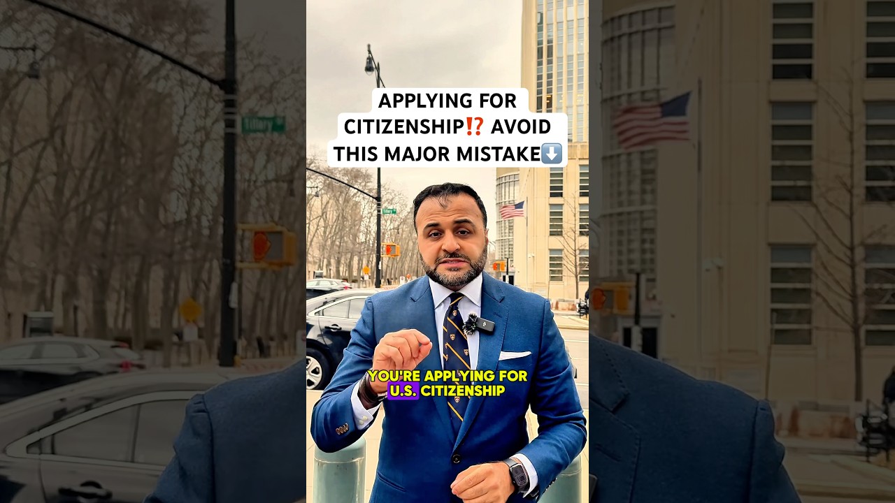 #GreenCard holders applying for citizenship: you must meet the continuous residency requirement!