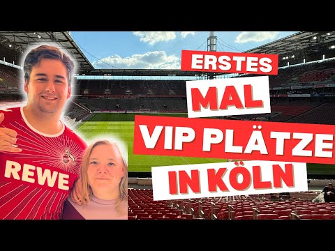 SO sind die VIP PLÄTZE in Köln! - 1. FC Köln vs. SSV Ulm Stadion Vlog