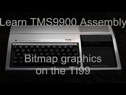 Lesson P1 - Bitmap graphics on the TI-99