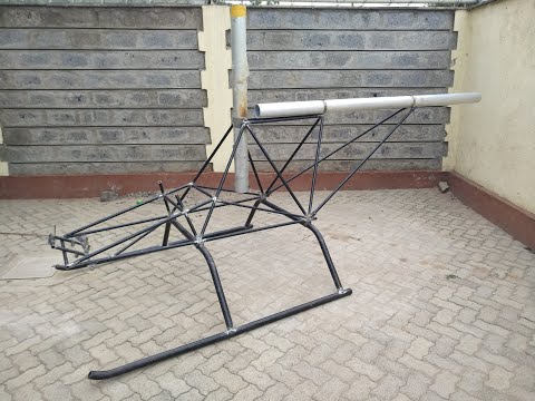 Skylark Furia: Experimental helicopter build, Part three: Mast and Boom.