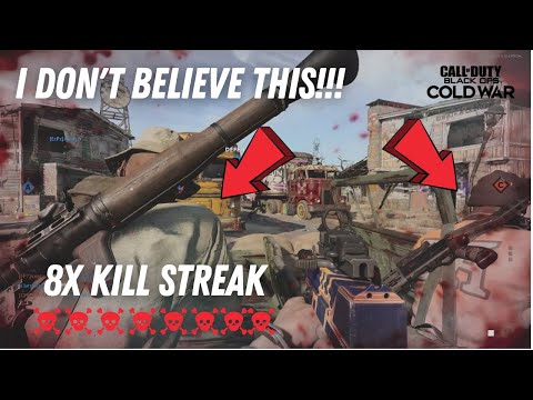 The most accidental 8x KILL STREAK you will EVER see! - Call of Duty Cold War