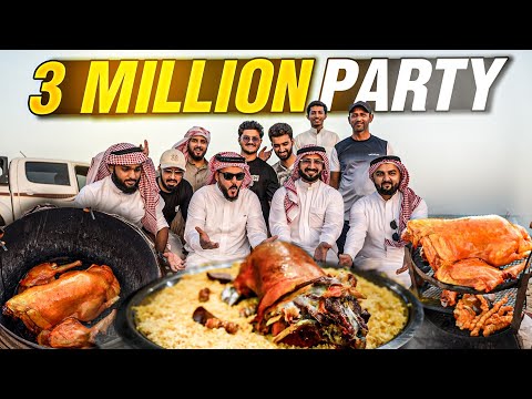 We Made FULL GOAT Authentic Mandi in Arab Village Near to Makkah Saudi Arabia | 3 Million Party