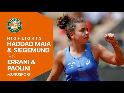 Haddad Maia & Siegemund vs Errani & Paolini | Round 3 | French Open 2025 Highlights 🇫🇷