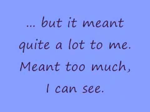Who Said Anything (About Falling In Love?) - The Hoosiers
