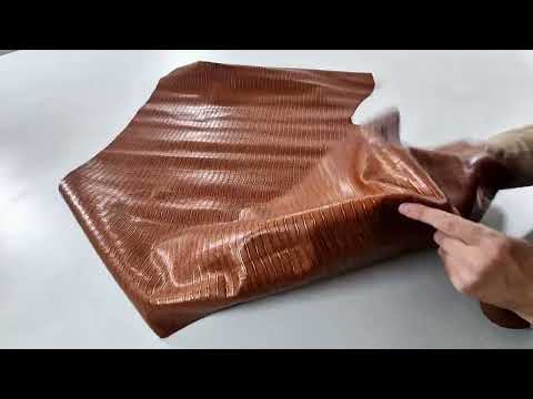 PIEL COCODRILO MARRON 2549