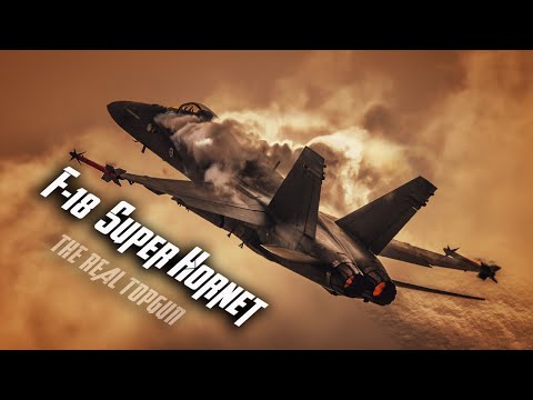 F-18 Super Hornet in Action | The Real TOPGUN