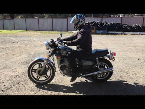 Honda CX500 Custom 1981 Test ride
