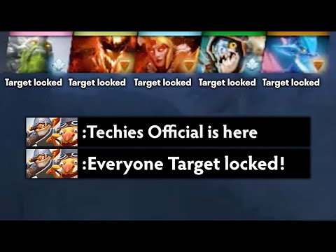 OMG! Techies Target Lock mode is Back🔥| Techies Official