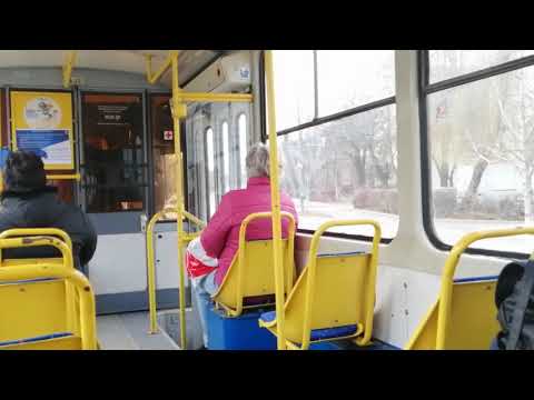 Calatorie cu tramvaiul Tatra KT4D #090 pe linia 101