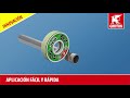 Video: KOLMAT® FIBRE SEAL Cinta de sellado de roscas reforzada