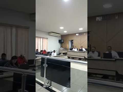 Sessão da Câmara Municipal de Mirassol D'Oeste desta segunda-feira, dia 23.
