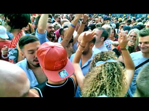 CSD Köln: DJ Karl Kay at Vodafone Dance Stage, Cologne, July 7, 2018