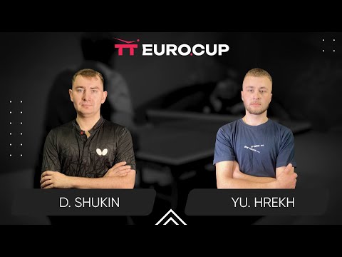 17:35 Dmytro Shukin - Yurii Hrekh 10.10.2025 TT Euro.Cup Ukraine Professional. TABLE 3