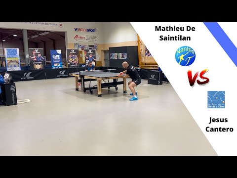 Mathieu DE SAINTILAN vs Jesus CANTERO | FRENCH PRO B | HIGHLIGHTS