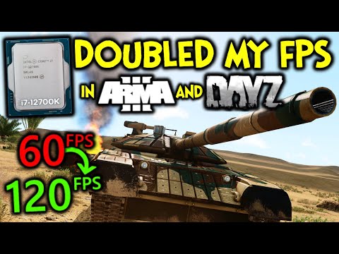 HOW I DOUBLED MY FPS IN ARMA 3 AND DAYZ! ► Intel i7 12700k v 6700k INSANE Comparison