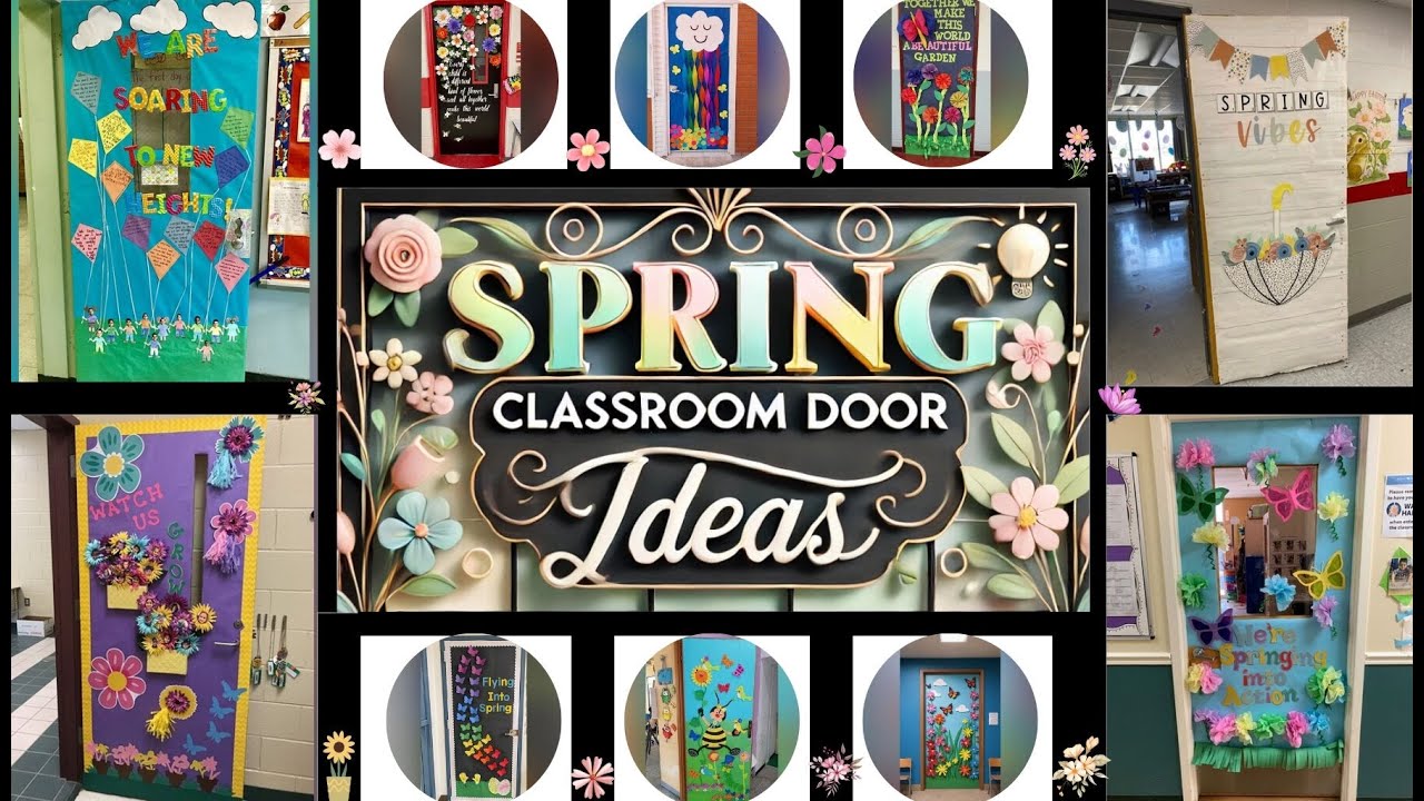 Playful DIY Spring Classroom Door Ideas 2026 - Easy Themed Preschool Door Decorations!