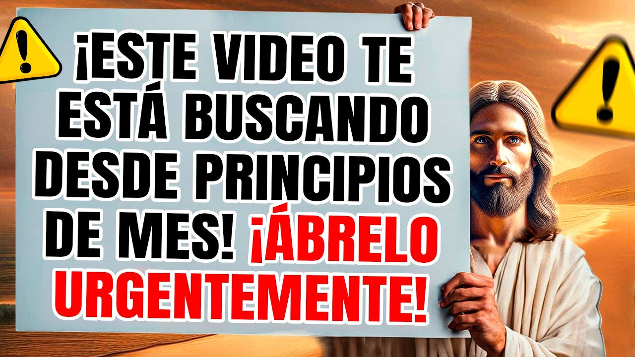 ⚠️DIOS DICE: HIJO, ¡NO VOY A PERMITIR QUE ARRUINES MIS PLANES SALTÁNDOTE ESTE VIDEO HOY!