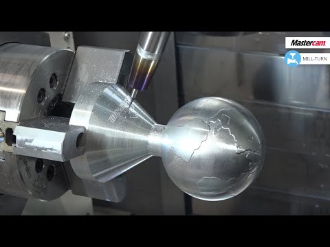 FROHE OSTERN! | Machining the world mit Mastercam Mill-Turn 