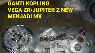 Download lagu Cara rubah kopling vega zr dengan mx mp3