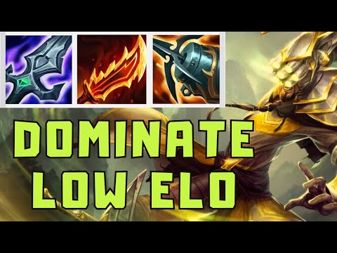 HOW TO SNOWBALL WITH  MASTER YI JUNGLE ( Highlights )