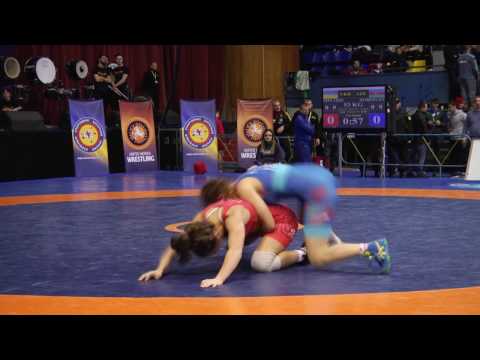 141 FW 53 Finale 3 5 A 2   SHNAIDER OLGA  UKR 4   DOROGAN ANGELA  AZE