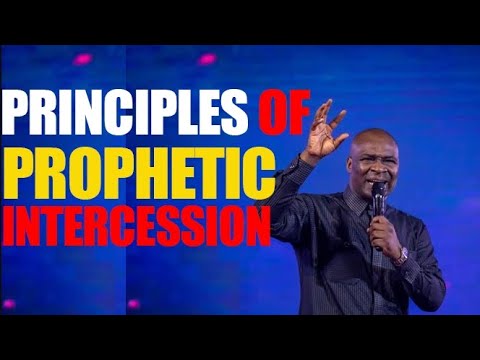 Principles of prophetic intercession