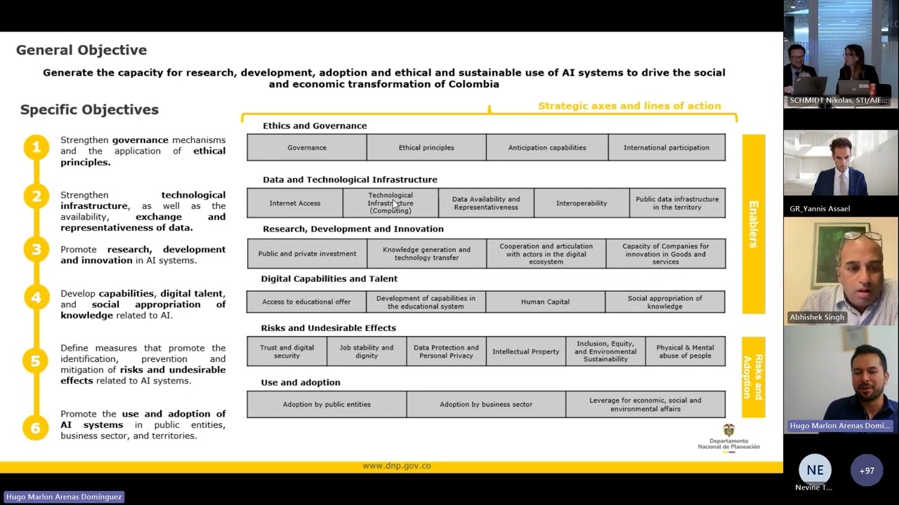 Colombia: Artificial intelligence public policy