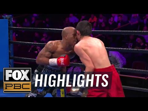 Cobia Breedy defeats Fernando Fuentes thanks to incidental headbutt | HIGHLIGHTS | PBC ON FOX