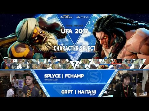 SFV: SPLYCE FChamp vs GRPT Haitani - UFA 2017 Losers Final - CPT 2017