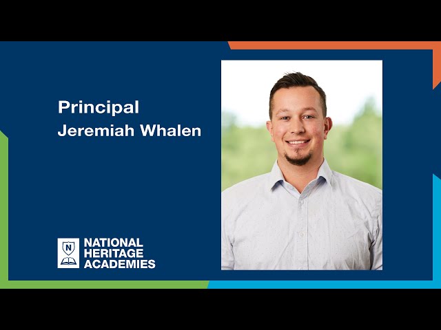 Meet Principal Jeremiah Whalen