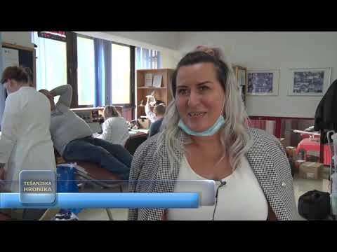 Tešanjska hronika 771 - Uspješna akcija darivanja krvi u Profesionalnoj vatrogasnoj jedinici Tešanj