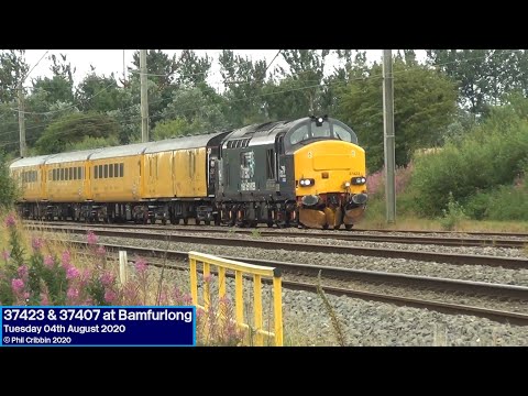 37423 & 37407 at Bamfurlong - 04th August 2020