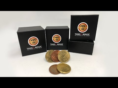 Hopping Half Euro by Tango Magic @dynamitemagicshop