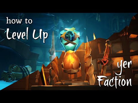 How to level up your Guardians of Fortune and Servants of the Flame Factions in Sea of Thieves