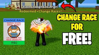 *GLITCH* HOW TO CHANGE YOUR RACE IN BLOX FRUITS FOR FREE! (2023)