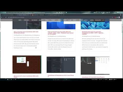 ArcoLinux : 2599 ArcoLinux project - 40 ways to install Arch Linux