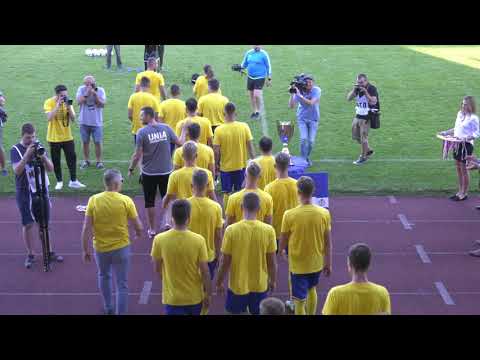 2020.08.05  Wojewodzki Final Pucharu Polski Pelikan Łowicz - Unia Skierniewice - Dekoracja